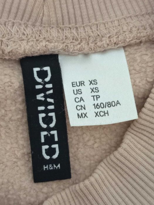 Bluza bawełniana H&M Divided rozmiar XS