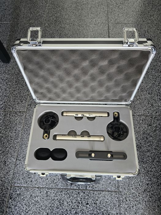 Kit Gravação Estéreo: Par t.bone SC 140 + Suportes Millenium + Cabos