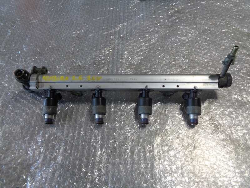 Listwa wtryskowa wtryski Daewoo Nubira 1.6 16v 96253573 bez gazu lpg