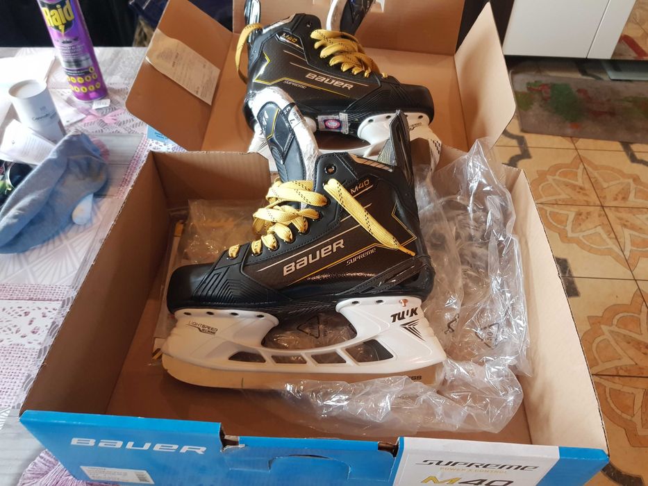 Łyżwy Bauer SUPREME M40 Hokejowe nowe.Rozmiar 42-7.0 fit3