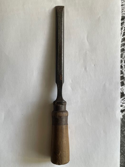Stare sygnowane dłuto ciesielskie 2