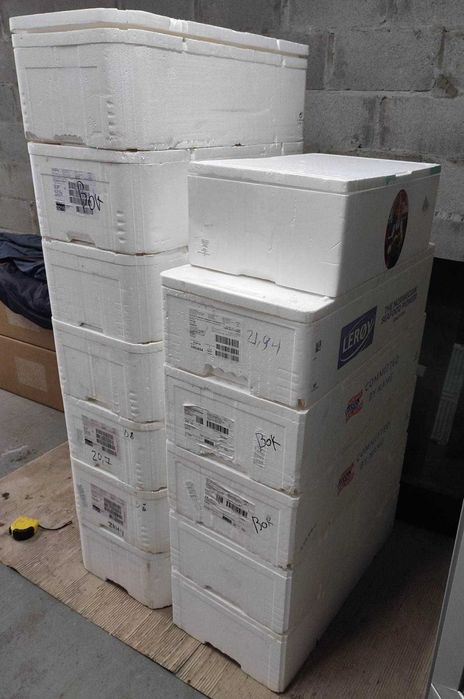 Пенопластовые ящики для рассады -из под рыбы,мореподуктов