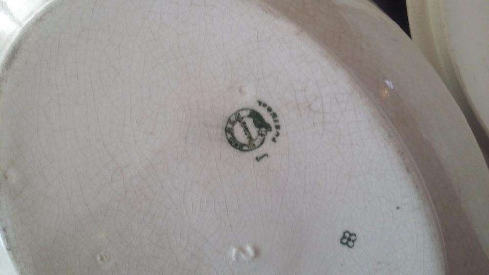 Antiga terrina e travessa Fábrica Sacavém