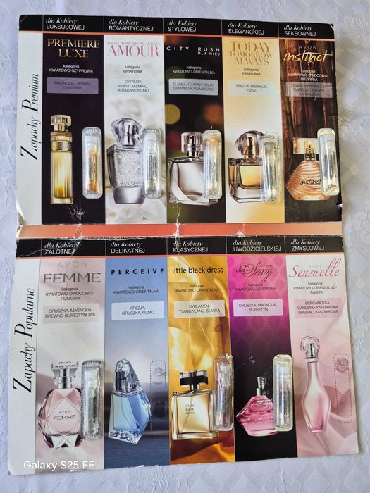 Avon kremy + gratisy