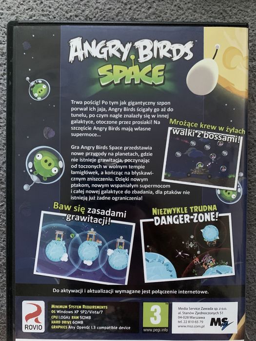 gra komputerowa Angry Birds
