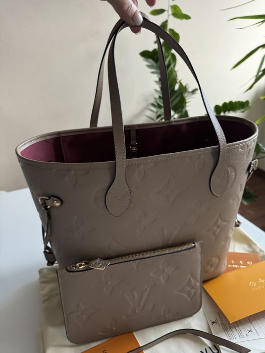 Neverfyl  LV MM Tote Turtledove torba