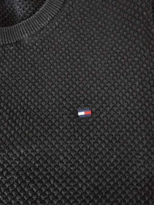 Czarny sweter Tommy Hilfiger