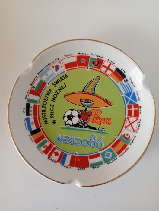 Popielniczka Mexico 86 PRL.