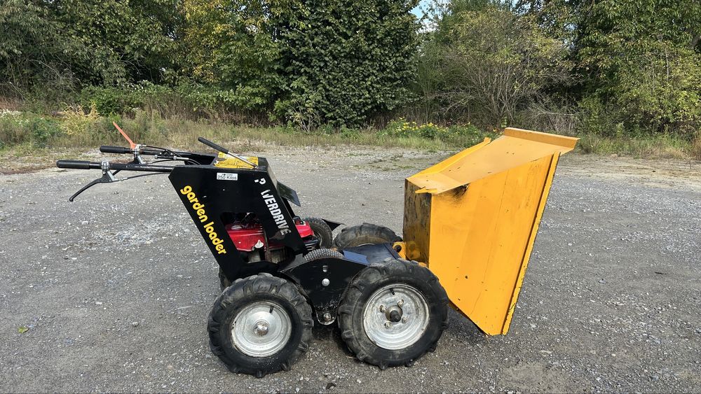 Taczka spalinowa wozidło budowlana Briggs 5,5 km 250 kg