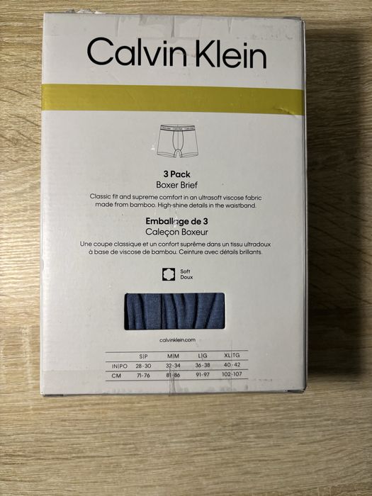 Calvin Klein чоловічі труси Boxer Brief 3 Pack