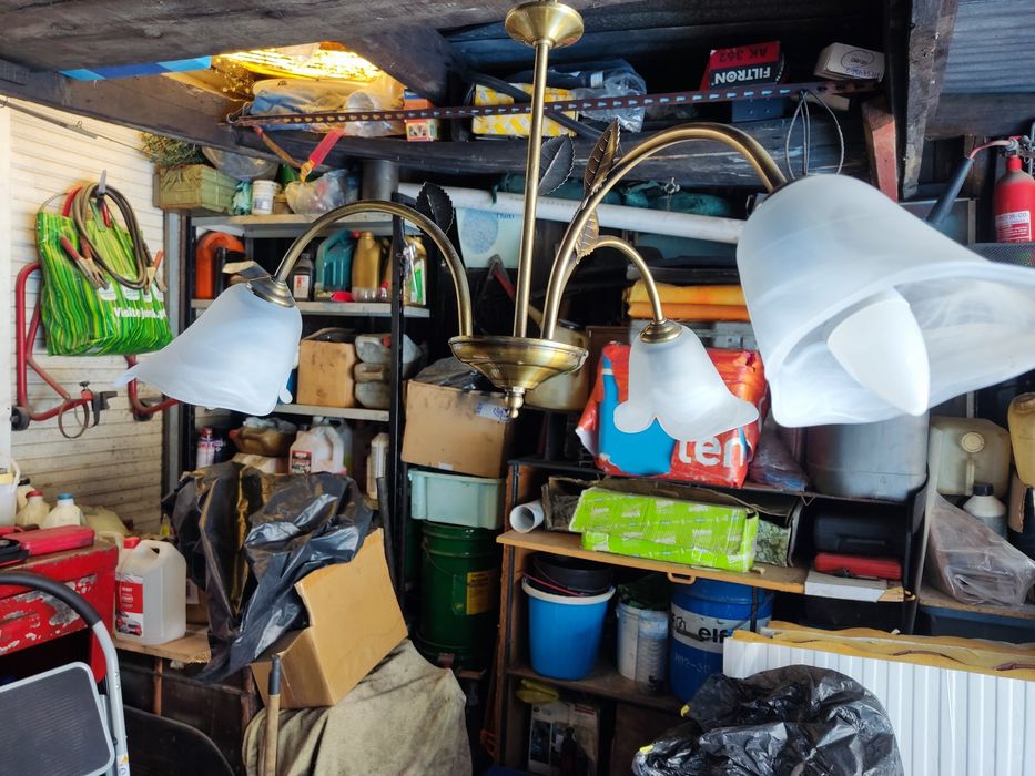 Candeeiro teto 3 lâmpadas