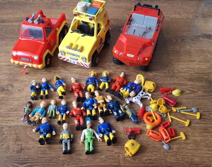 figurki, auta, akcesoria strażak sam