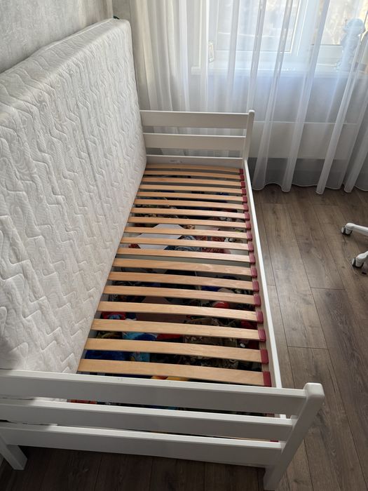 Ліжко+Матрас/Дитяче ліжко+ матрас 200/90/67 см