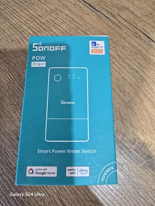 Sonoff inteligentny przełącznik wifi z funkcją pomiaru energii