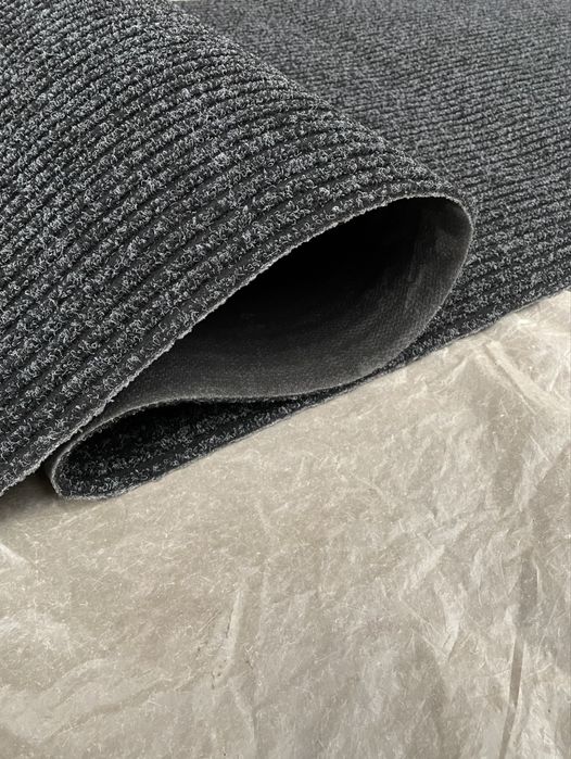 Рубчик. Офісний ковролін на гумі. Комерційний ковролин на резині