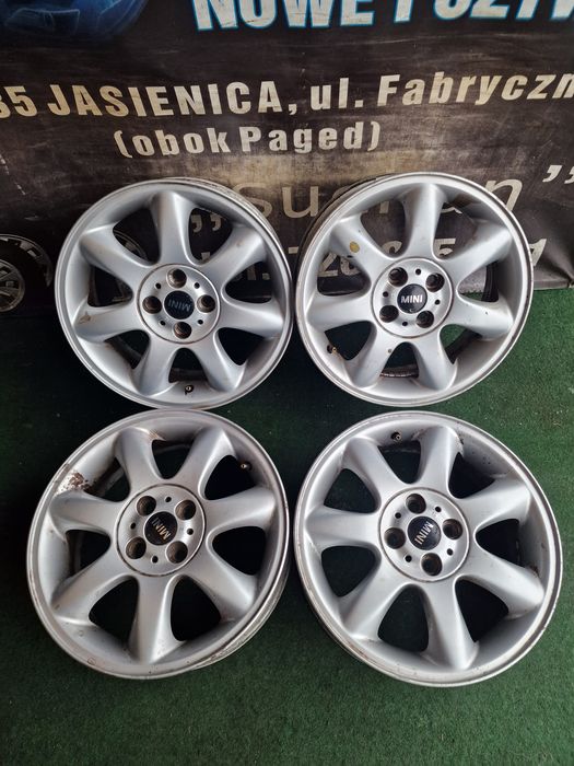 Alufelgi 16 4×100 Mini Cooper R50 R52 R53 R55 R56 R57 R58 R59 Orginał ...