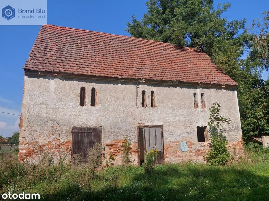 Spichlerz, dworek działka Siekierowice Oleśnica