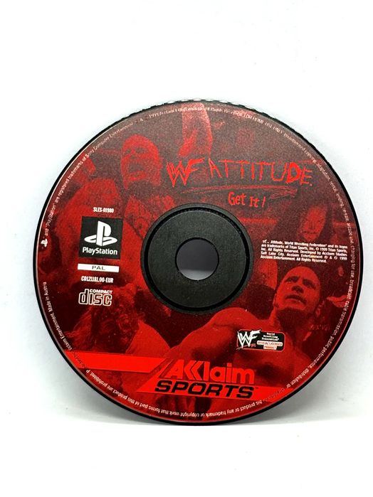 WWF Attitude Get It PS1 PSX (sama gra) Po Angielsku