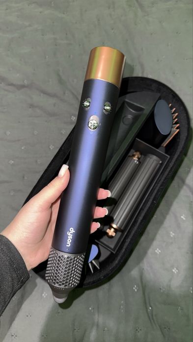 Стайлер Dyson Airwrap оригінал у синьому кольорі