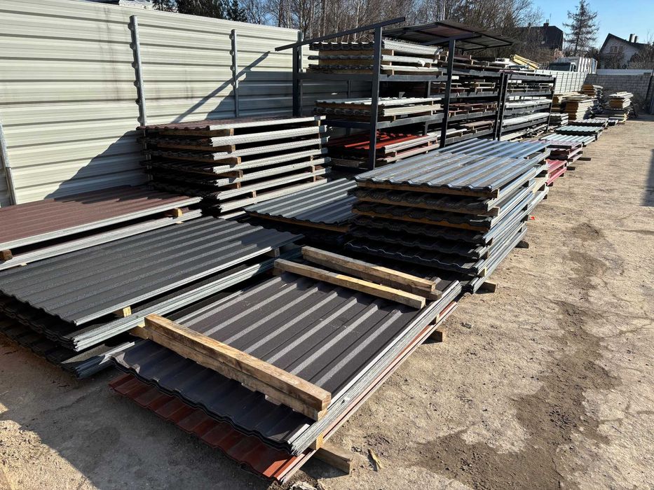 Blacha trapezowa T18 II gat. #0,50 kolor Wyprzedaż !