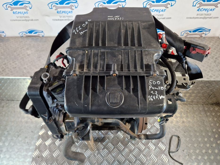 MOTOR COMPLETO 1.2i 8V 69CV 169A4000 FIAT 500 312