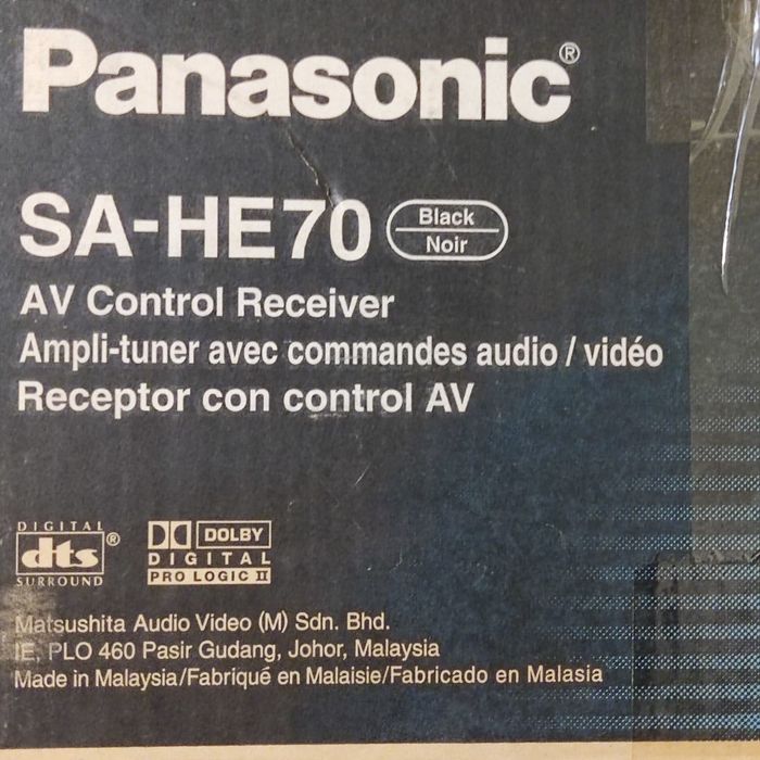 Ресивер Panasonic SA-HE70. 5.1.