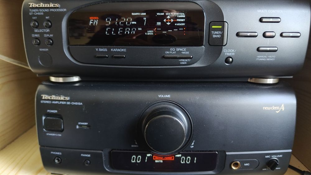 Wieża Technics SE CH-515A, zadbana ,komplet kolumny+pilot, 100% sprawn