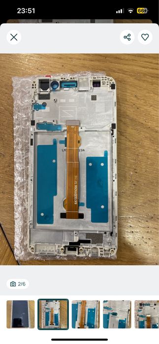 Ecrã touch LCD display visor Huawei Y6 - Novo