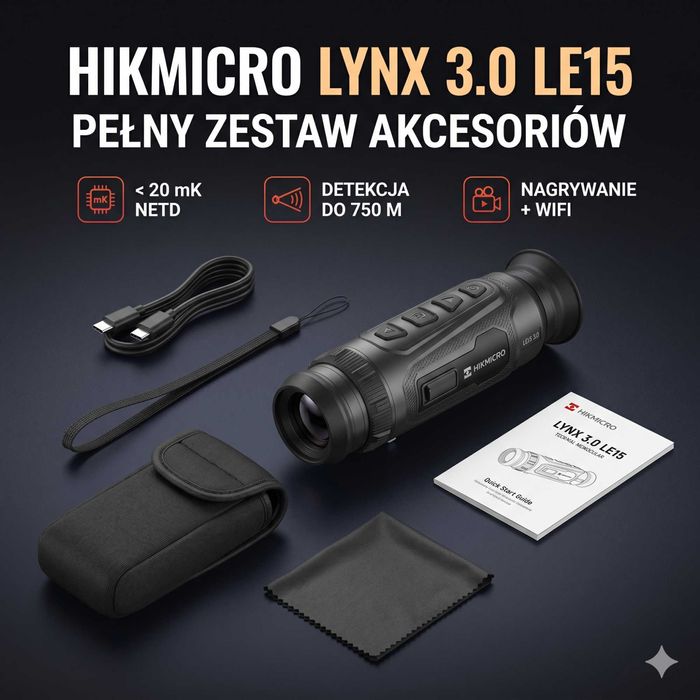 Kamera termowizyjna termowizor HIKMICRO Lynx 3.0 LE15