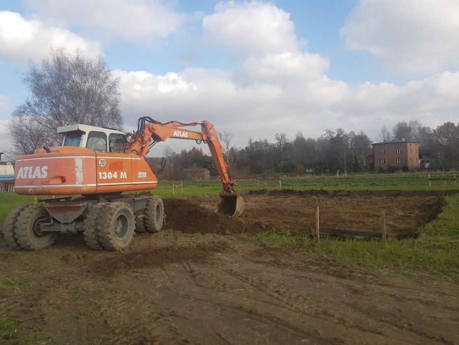 Usługi Wynajem Koparki Urwardzanie Dróg Wywrotki Wyburzenia Wykopy