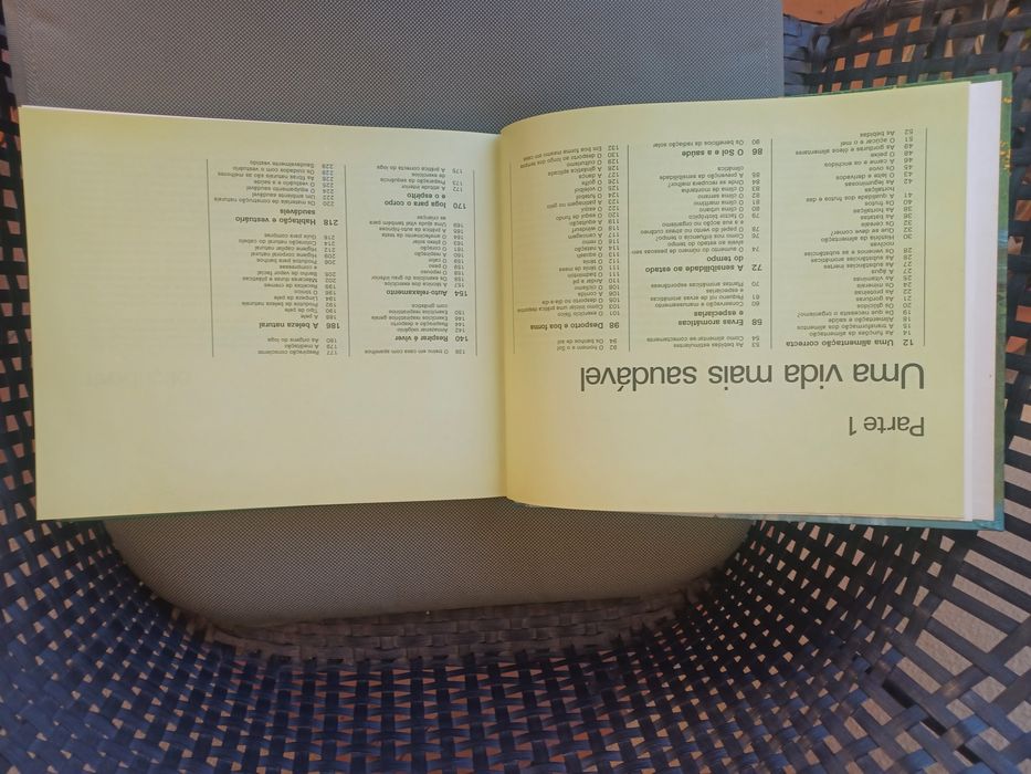 Livro "A Saúde pela Natureza" das Selecções do Reader's Digest
