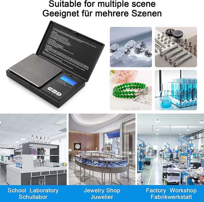 Balança digital de bolso 200g / 0,01g