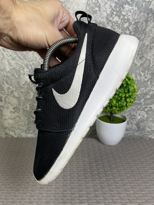 Nike Roshe Run кроссовки 38 размер спортивные черные