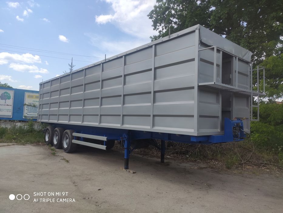 Полуприцеп самосвал - контейнеровоз зерновоз saf