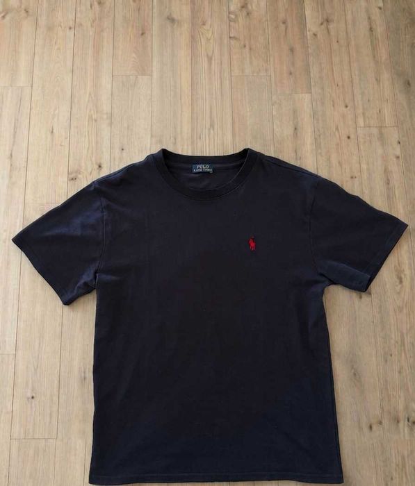 T-shirt Ralph Lauren Azul Marinho – Nova - tamanho S