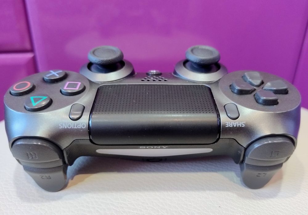 Джойстик для приставок і ПК(Dualshock 4 Steel black)