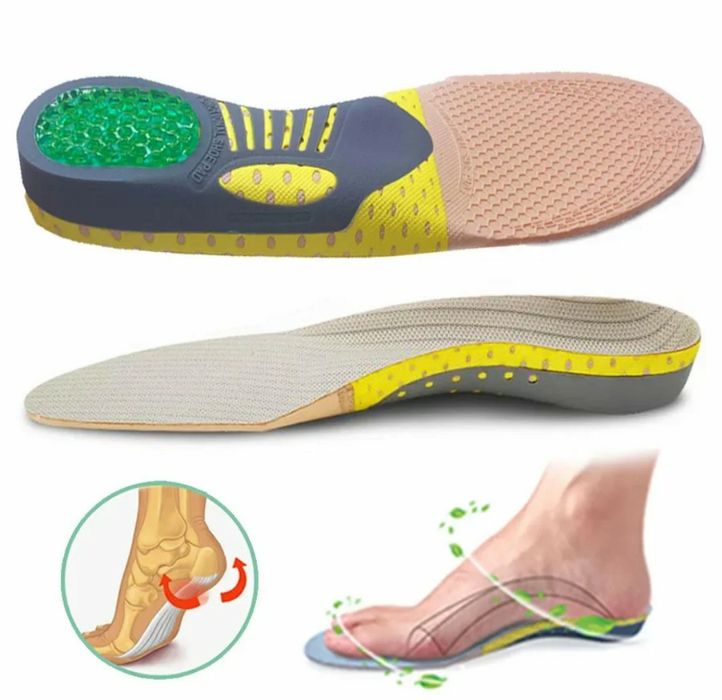 Ортопедичні устілки для спортивного та плоского взуття СУПИНАТОР