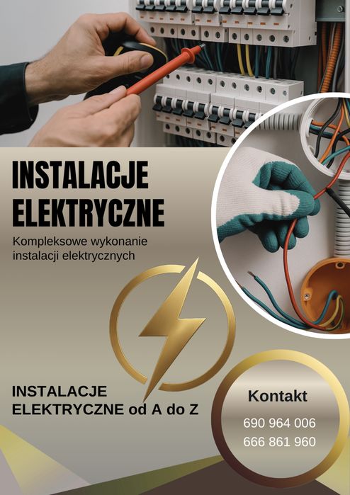 Elektryk, instalacja elektryczna, instalacje elektryczne