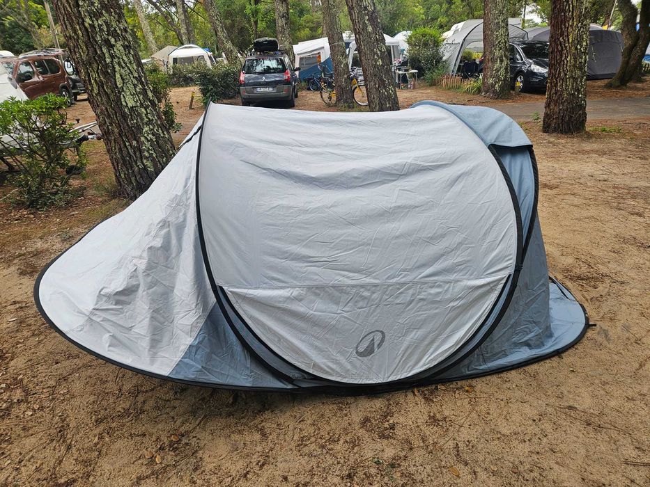 Tenda de campismo instantânea 3 pessoas, 2 Seconds XL Fresh & Black