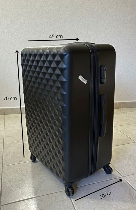 Conjunto de 2 Malas de Viagem Rígidas (Grandes/L) - Como Novas