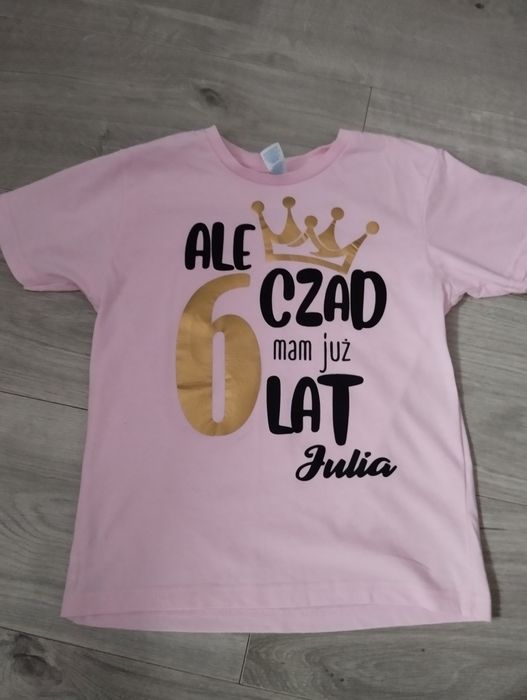 Koszulka urodzinowa.