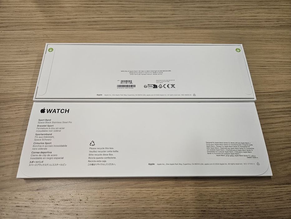 Apple Watch SE GPS 44mm Caixa de alumínio Midnight