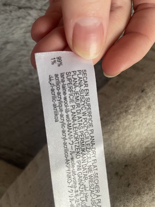 Светр zara теплий