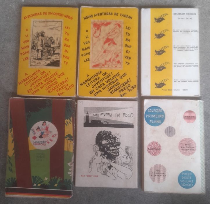 Livros coleção Manecas, Heróis e Aventureiros, Máscara, Primeiro Plano