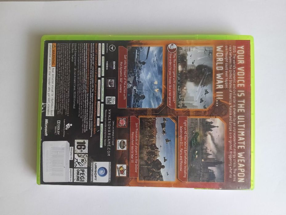 Xbox 360 Tom Clancy's EndWar