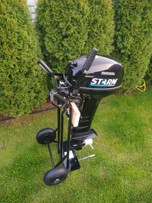 Silnik zaburtowy Storm  13,5KM z manetką i linia paliwową