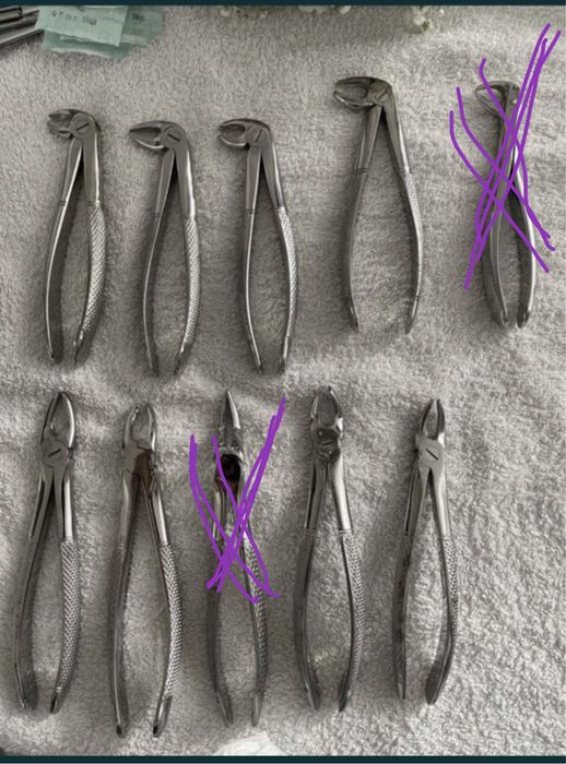 Boticões - dentária