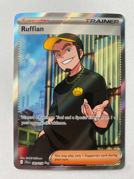 Karta Pokemon: Ruffian (JTG 181) / Journey Together Warszawa Bemowo ...