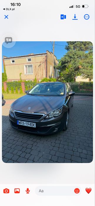 Samochód osobowy peugot308