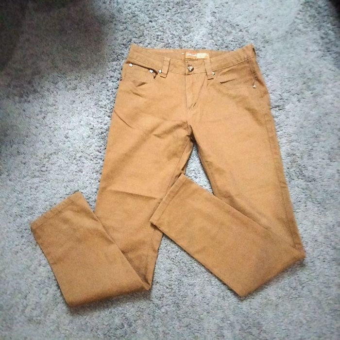 Spodnie męskie karmelowe rozm.30